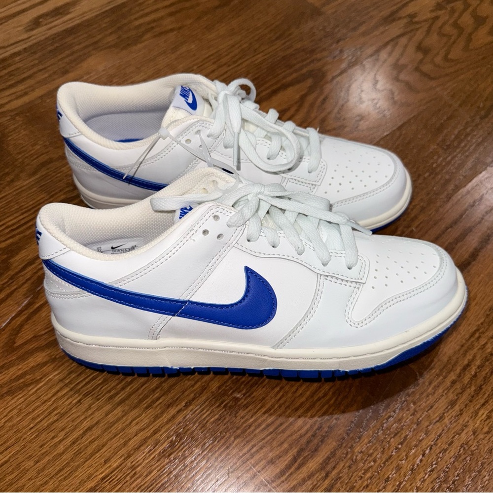 NIKE DUNK LOW SUMMIT WHITE/HYPER ROYAL